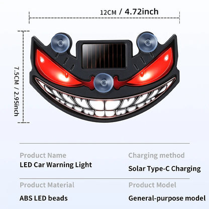Demon's Eye – Solar LED Car Ambient Light with Dynamic Glow