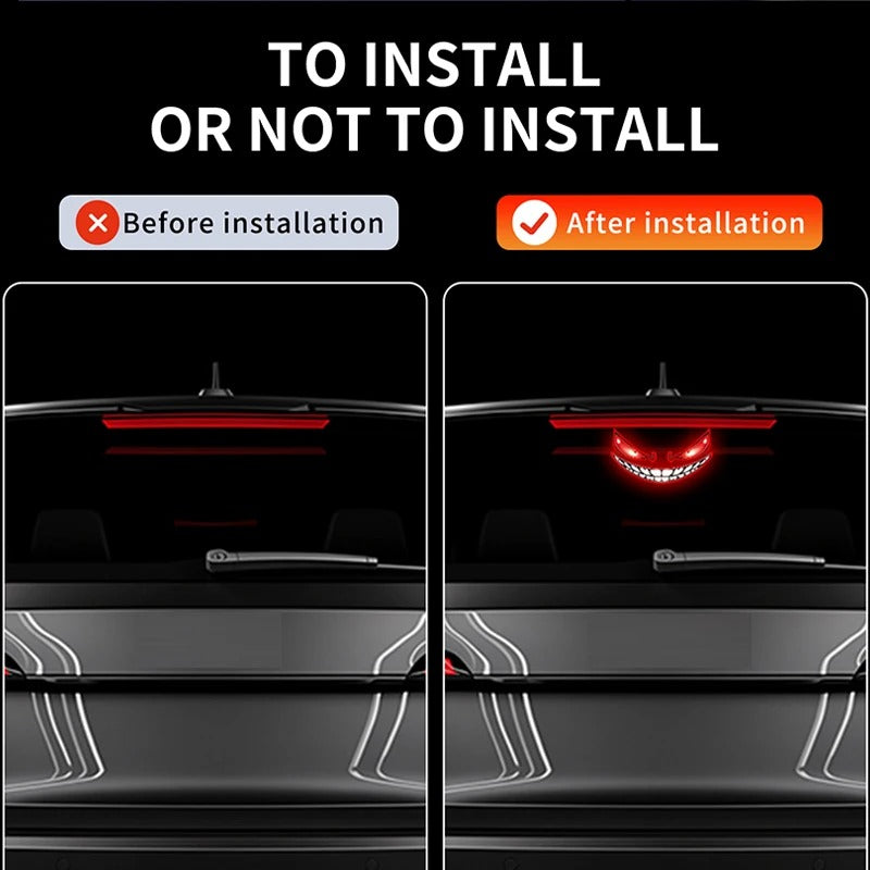 Demon's Eye – Solar LED Car Ambient Light with Dynamic Glow
