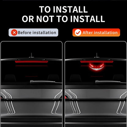 Demon's Eye – Solar LED Car Ambient Light with Dynamic Glow