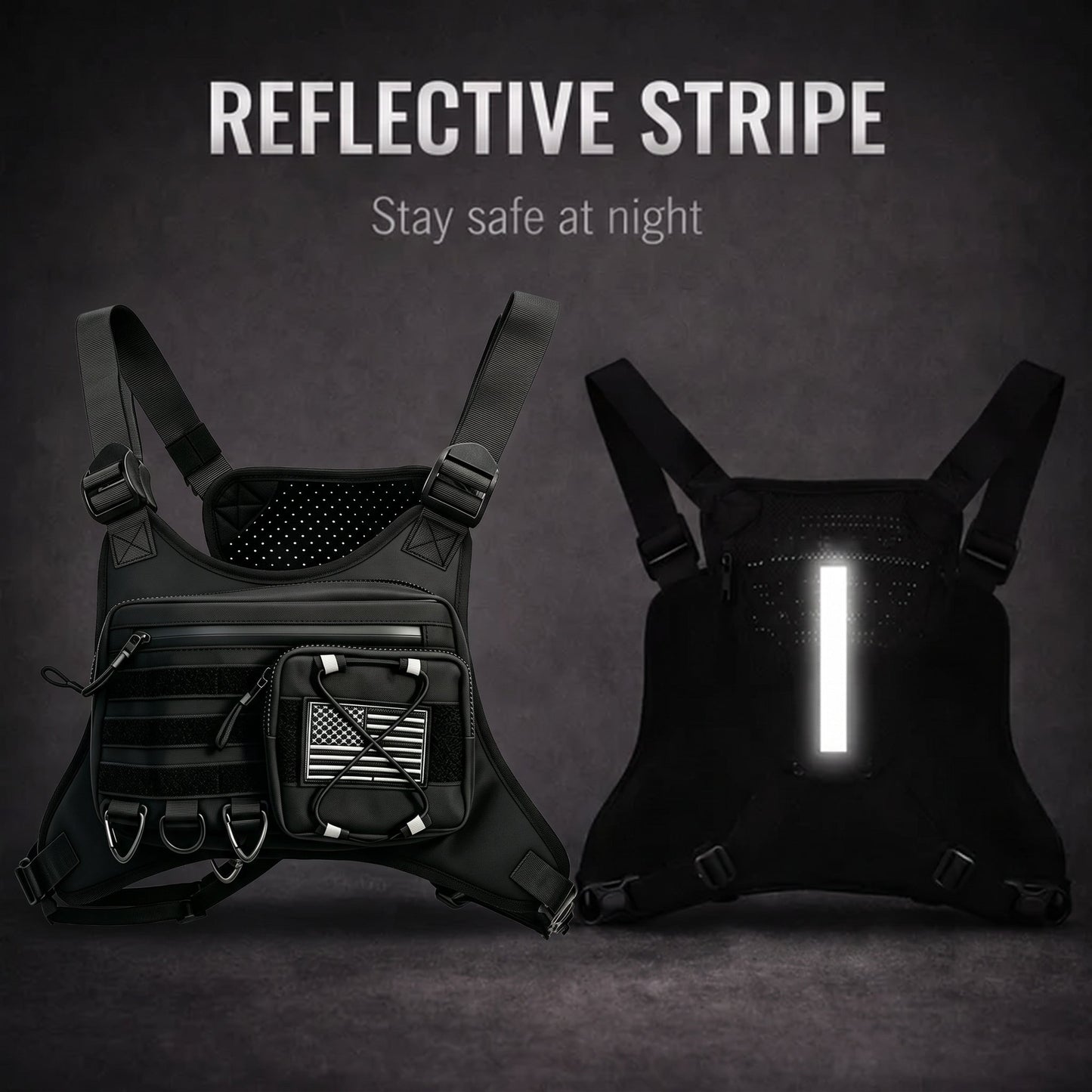Lightweight Tactical Chest Rig Bag