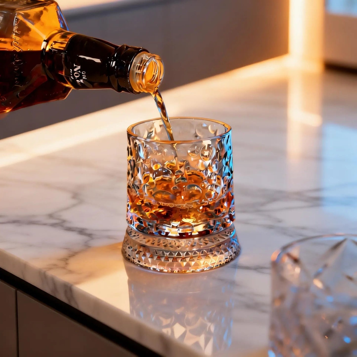 🔥Limited Time 50% Off✨Luxury 360° Spinning Crystal Glass
