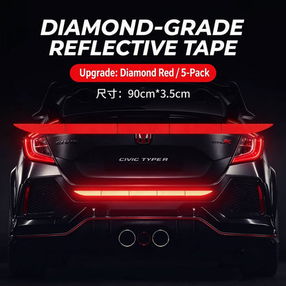 ✨Limited-time 50% off-Reflective Car Sticker Strips for Trunk & Rear Bumper