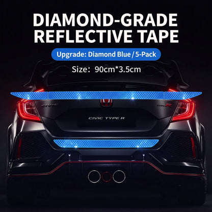 ✨Limited-time 50% off-Reflective Car Sticker Strips for Trunk & Rear Bumper