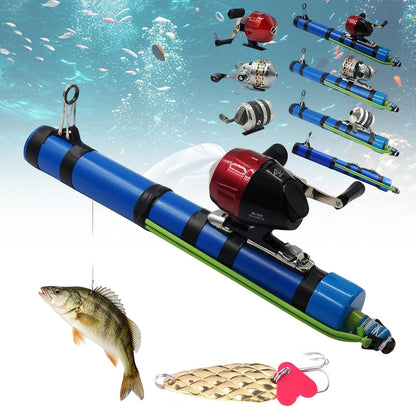 Baiting device, lure launcher, spinning reel, lure rod