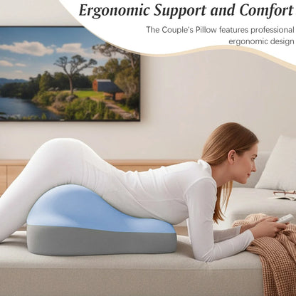🧘‍♀️Yoga Bolster | Back & Lumbar Support Pillow: Multi-Functional Cushion🪶 | Memory Foam