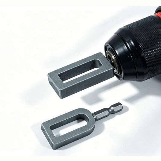 Heavy-Duty Rebar Tie Wire Twister Drill Attachment