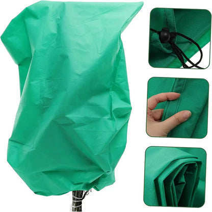 🎃Halloween Offer: 50% Off!🌿Plant Protection Covers with Drawstring – Breathable Winter Fleece Jackets