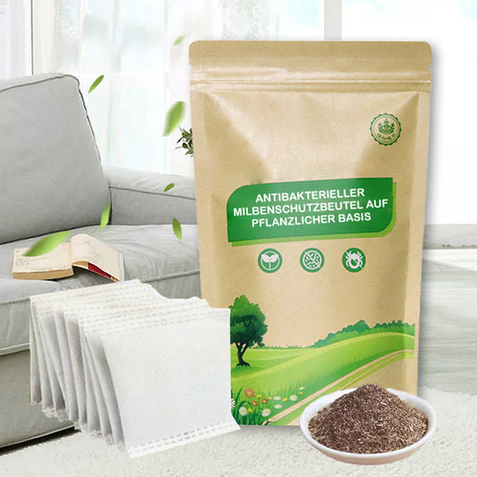 Antibacterial Herbal Mite Protection Bag, Natural Plant‑Based Mite Repellent Sachets, Non‑Toxic Mite Prevention Packs for Bed, Sofa, Wardrobe & Closet