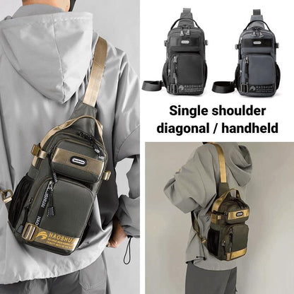 📢📢50% OFF !! ⏰ 2026 Adjustable Oxford Cloth Casual Chest Bag – Stylish & Durable ✨