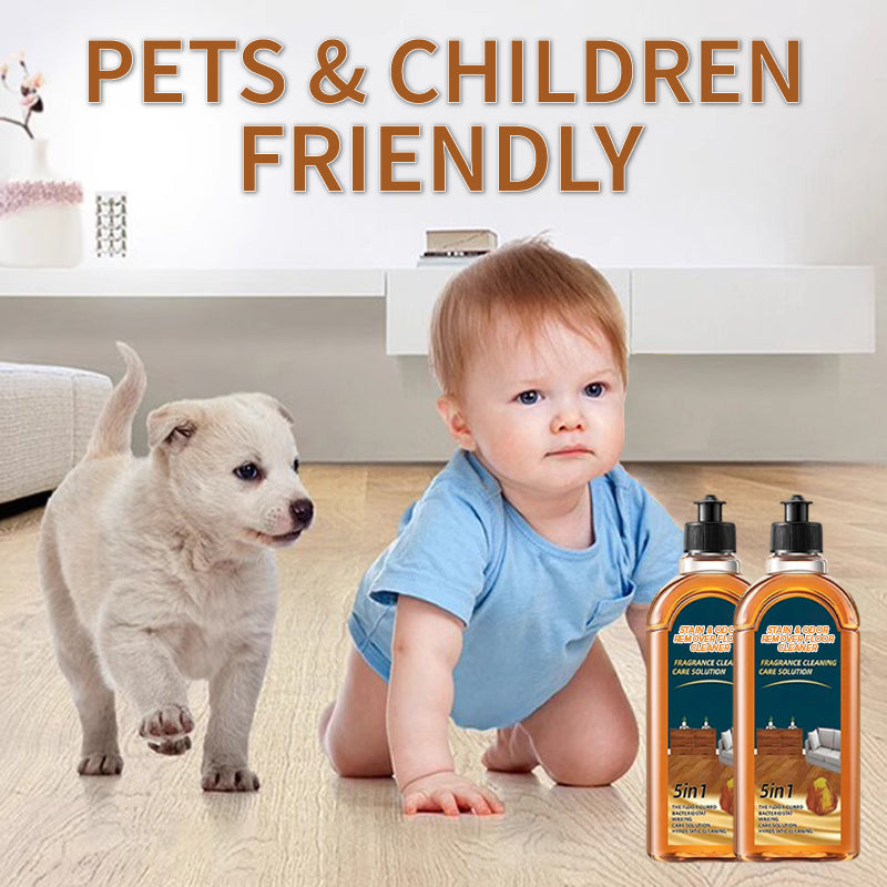 Odor Remover Floor Cleaner - Concentrated Formula for Deep Cleaning & Freshness on All Floor Types