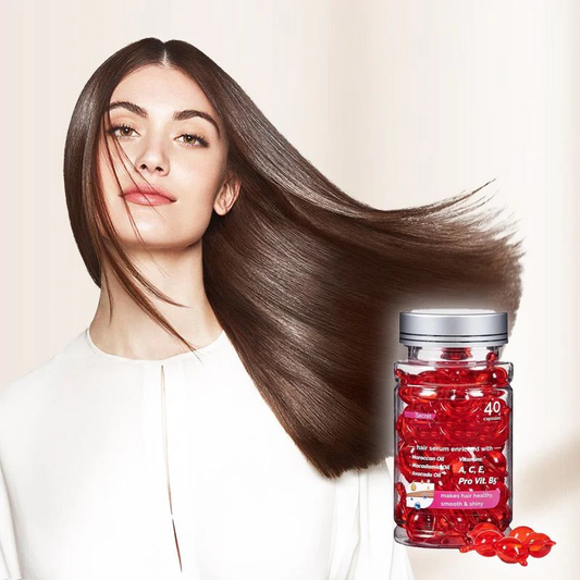 🥳2026 HOT SALE🥳💞50K+ SOLD!🌿🧖‍♀️ 50% OFF! Hair Treatment Serum with Moroccan Oil – Vitamin-enriched, repairs damage. Tames frizz, adds radiant shine. Perfect for daily care. Your hair's best friend. 🎁💆‍♀️