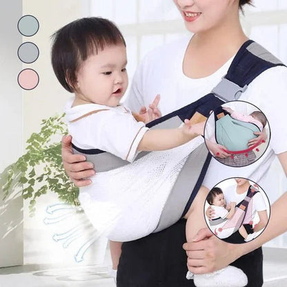 🏆 2026 HOT SALE🥳💞50% OFF!✨ 💝Lightweight Baby Carrier – Ergonomic Breathable Design for Newborn to Toddler