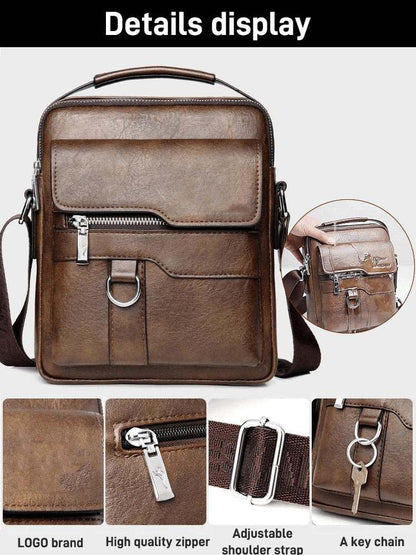 💼 LIMITED-TIME 50% OFF! ✨ Business Men's Casual Crossbody Bag – Practical, Stylish, Water-Resistant ✨