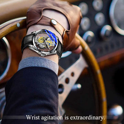 ⌚ LIMITED-TIME 50% OFF ✨ Double-Sided Skeleton Watch — Luminous & 30M Waterproof ⚡