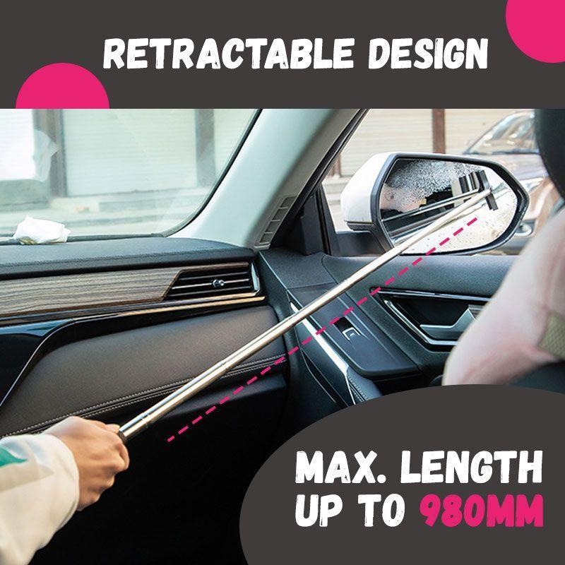 ⏳🔥LIMITED-TIME 50% OFF! ⏰🚗 BUY 1 GET 1 FREE! 💦 Retractable Side-Mirror Wiper – Extendable, Compact, Water Removal