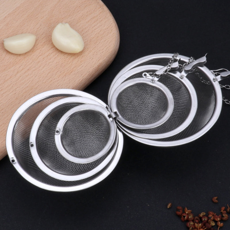 304 Stainless Steel Spice and Tea Filter(3PCS)