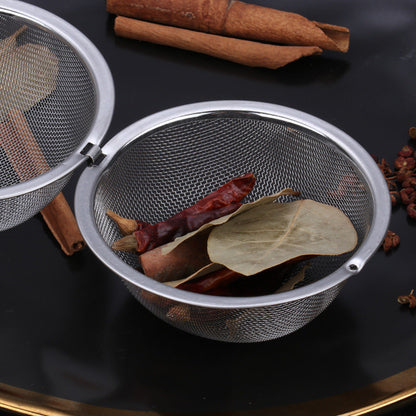 304 Stainless Steel Spice and Tea Filter(3PCS)