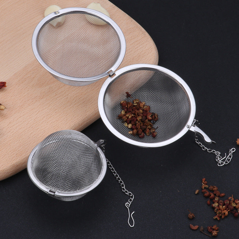 304 Stainless Steel Spice and Tea Filter(3PCS)