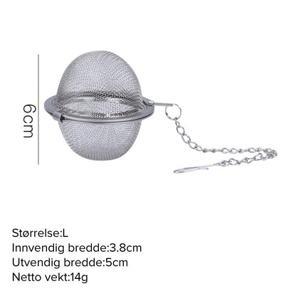 304 Stainless Steel Spice and Tea Filter(3PCS)