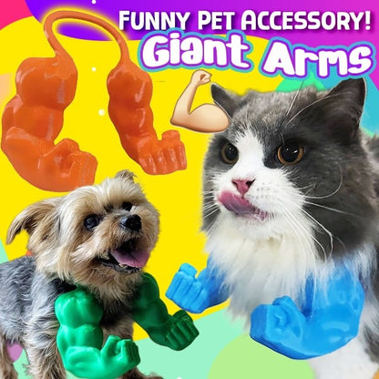 💪🐱💪Paw-lloween Protein Monster is Coming🎃Funny Muscle Arms