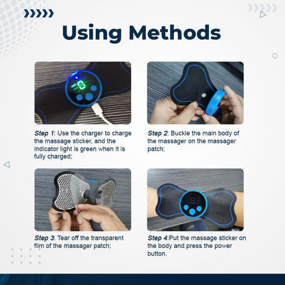 🔥⏰️LIMITED TIME OFFER💆‍♀️✨Portable Mini Body Massager – Adjustable Intensity for Neck, Back, Waist, Hips & Legs, Relax On The Go!
