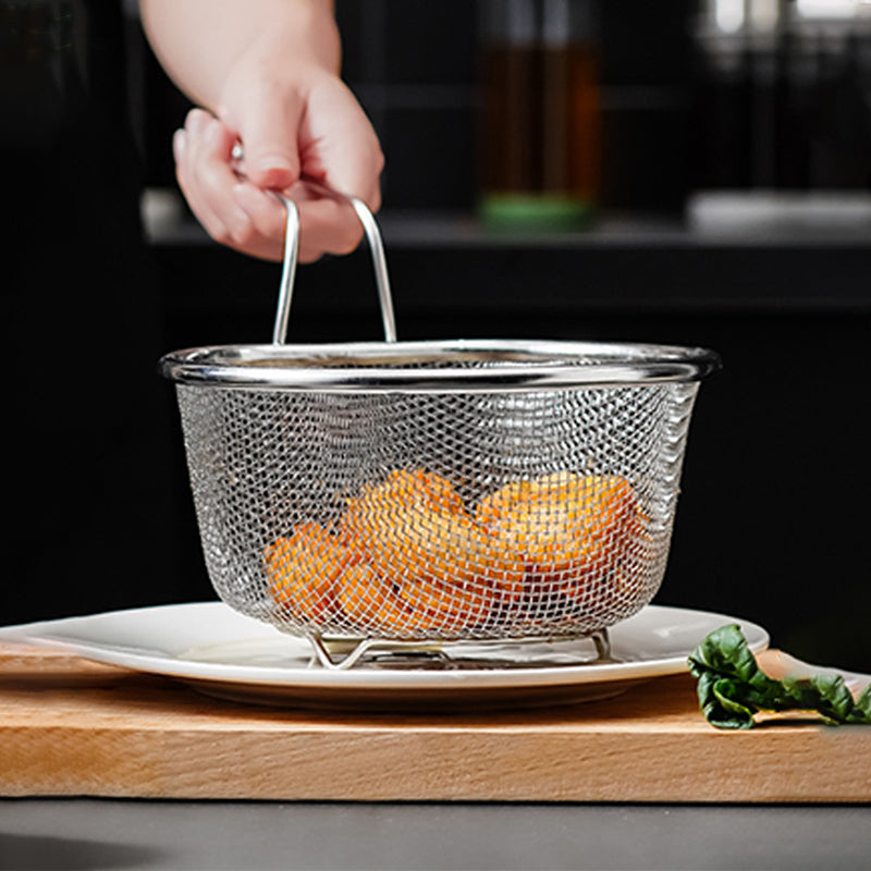 ⏰Stainless Steel Sieve with Handle🥄🫕