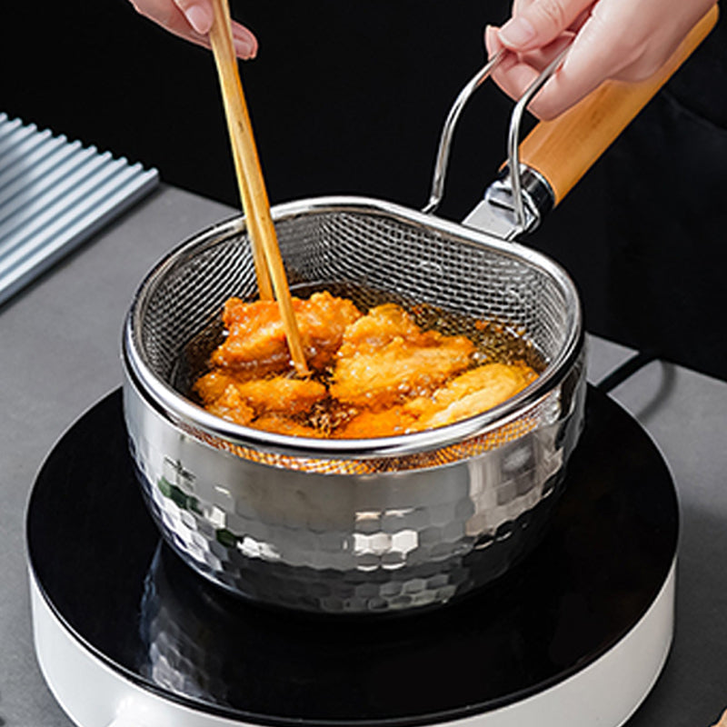 ⏰Stainless Steel Sieve with Handle🥄🫕
