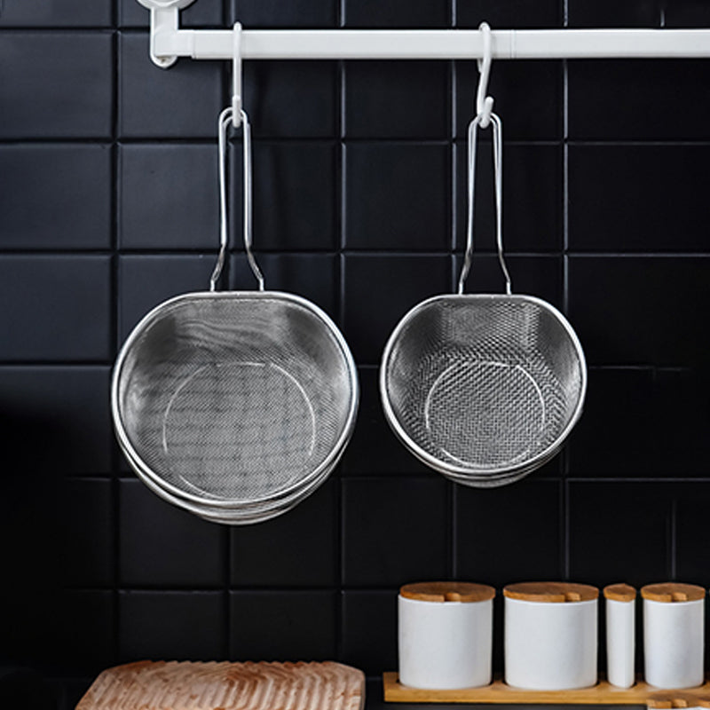 ⏰Stainless Steel Sieve with Handle🥄🫕