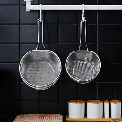⏰Stainless Steel Sieve with Handle🥄🫕