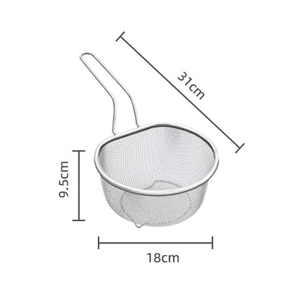 ⏰Stainless Steel Sieve with Handle🥄🫕