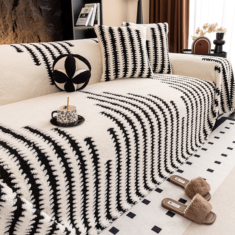 💥Soft Plush Non-Slip Couch Cover