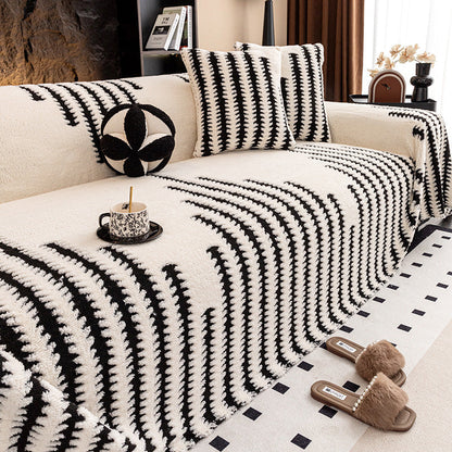 💥Soft Plush Non-Slip Couch Cover