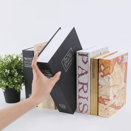 Secret Book Safe – a hidden, secure storage space with a discreet design.