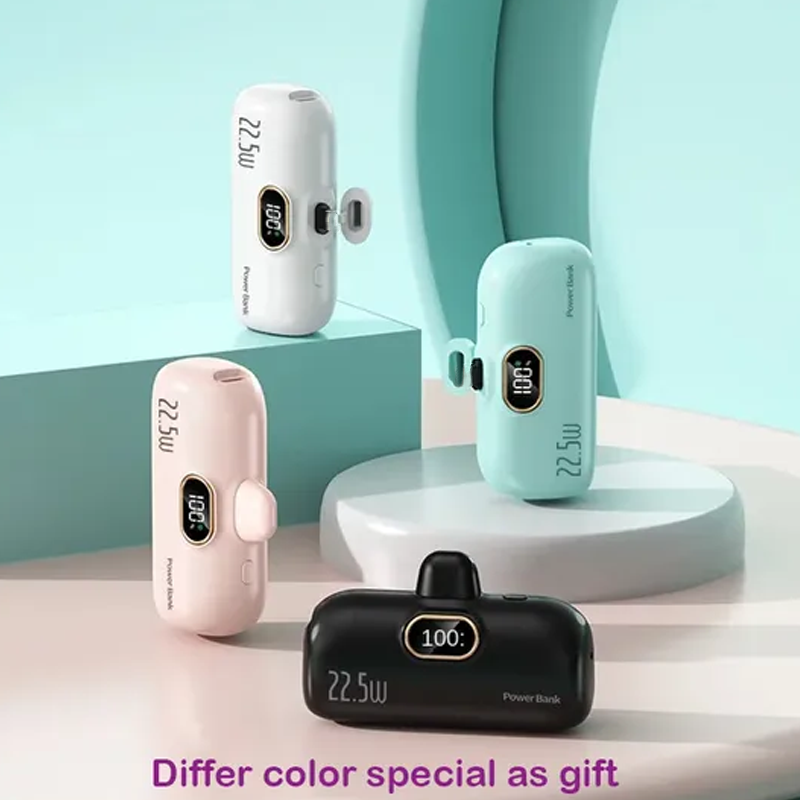 ⌛️Limited Time 50% OFF🔥🎉 2026 Sale — Over 46,000 Sold! 🔋 5000mAh Mini Portable Power Bank – 22.5W Fast Charging & Digital Display ⚡