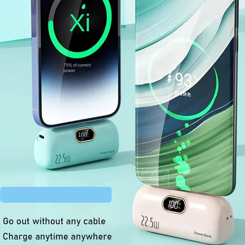 ⌛️Limited Time 50% OFF🔥🎉 2026 Sale — Over 46,000 Sold! 🔋 5000mAh Mini Portable Power Bank – 22.5W Fast Charging & Digital Display ⚡
