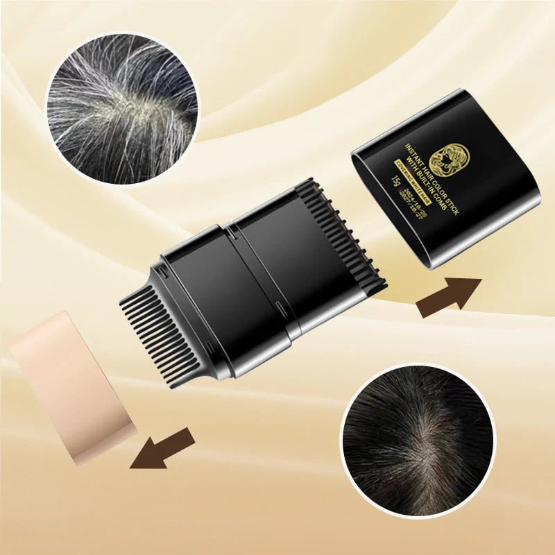 ⏰Black Friday Limited Sale 50% OFF!!✨Instant Hair Colour Stick with Built-In Comb🔥