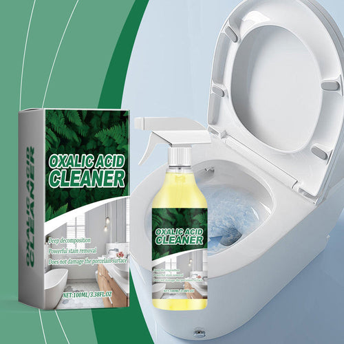 🥳2026 HOT SALE🥳💞50K+ SOLD!💥🔬 【CLEARANCE!】Molecular-Level Cleaning Tech! Oxalic Acid Bathroom Cleaner Dissolves Rust & Limescale 50% OFF🚽✨