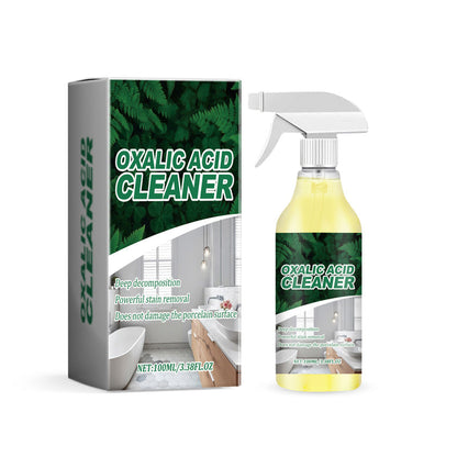 🥳2026 HOT SALE🥳💞50K+ SOLD!💥🔬 【CLEARANCE!】Molecular-Level Cleaning Tech! Oxalic Acid Bathroom Cleaner Dissolves Rust & Limescale 50% OFF🚽✨