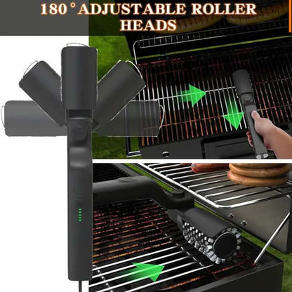 ✨ Cordless Electric BBQ Brush Cleaner
