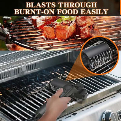 ✨ Cordless Electric BBQ Brush Cleaner