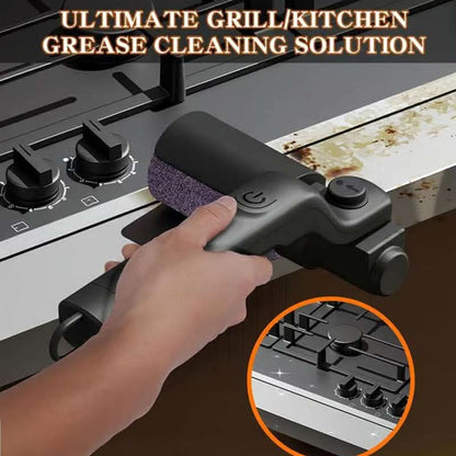 ✨ Cordless Electric BBQ Brush Cleaner