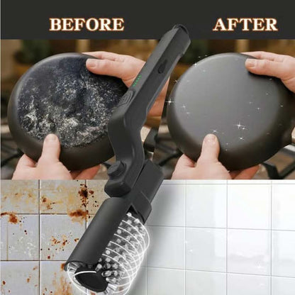 ✨ Cordless Electric BBQ Brush Cleaner
