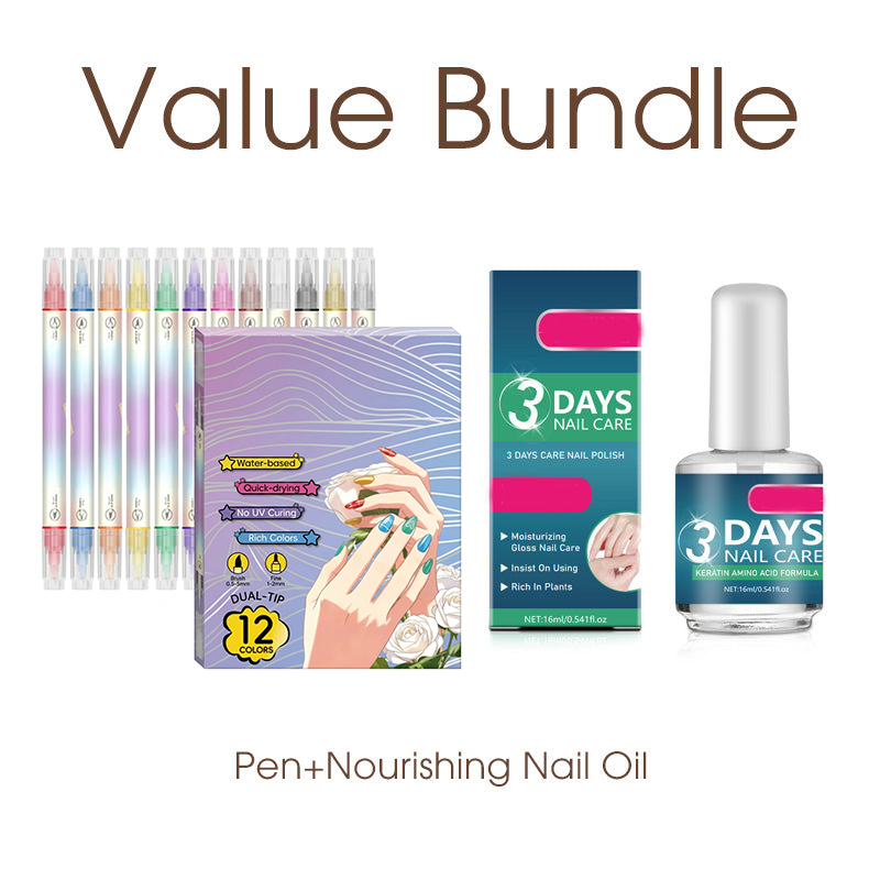 💅🖌️Dual‑Tip Nail Art Pens