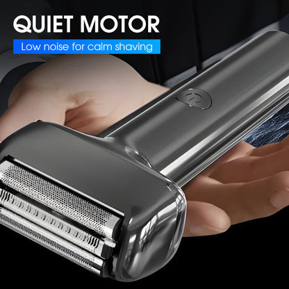 Men's Rechargeable Foil Electric Shaver – Efficient Close Shaving, Cordless Portable Wet & Dry Beard Razor for Daily Grooming