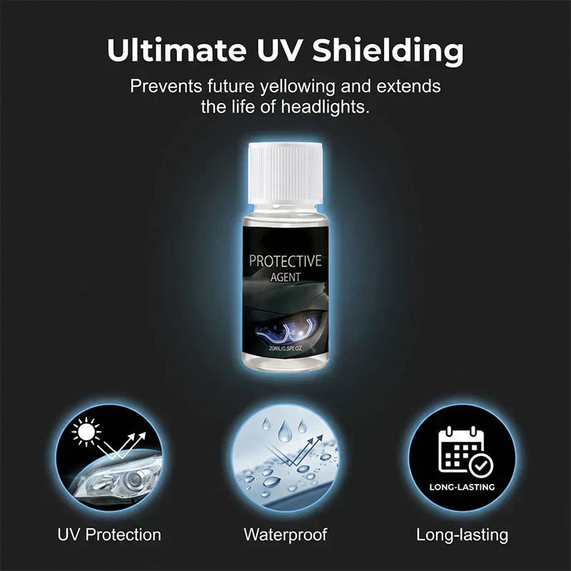 🚗 BUY 2 GET 1 FREE! 🔆 Professional Car Headlight Restoration Kit – Removes yellowing & scratches, restores clarity & UV protection – easy DIY solution ✨