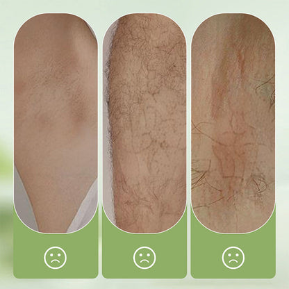 💥 Large-capacity Gentle Hair Removal Cream Set: Includes Hair Removal Cream + Smoothing Razor