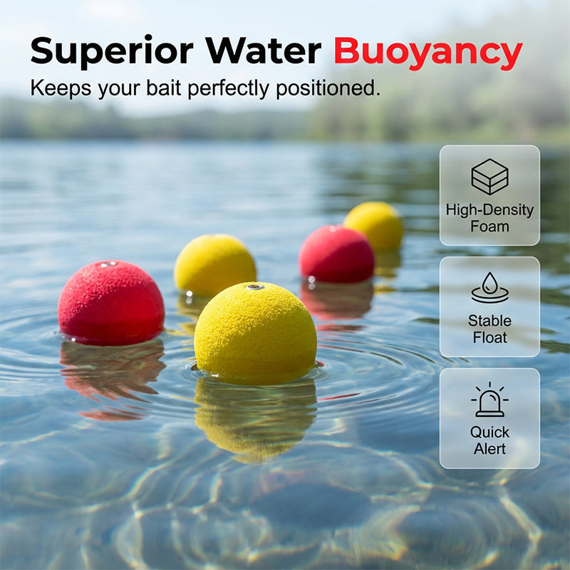 🎣✨Complete Fishing Float & Sinker Rig Kit – high-buoyancy foam floats, precision weighted core, vivid strike indicators. Portable tackle box! 🛡️💪