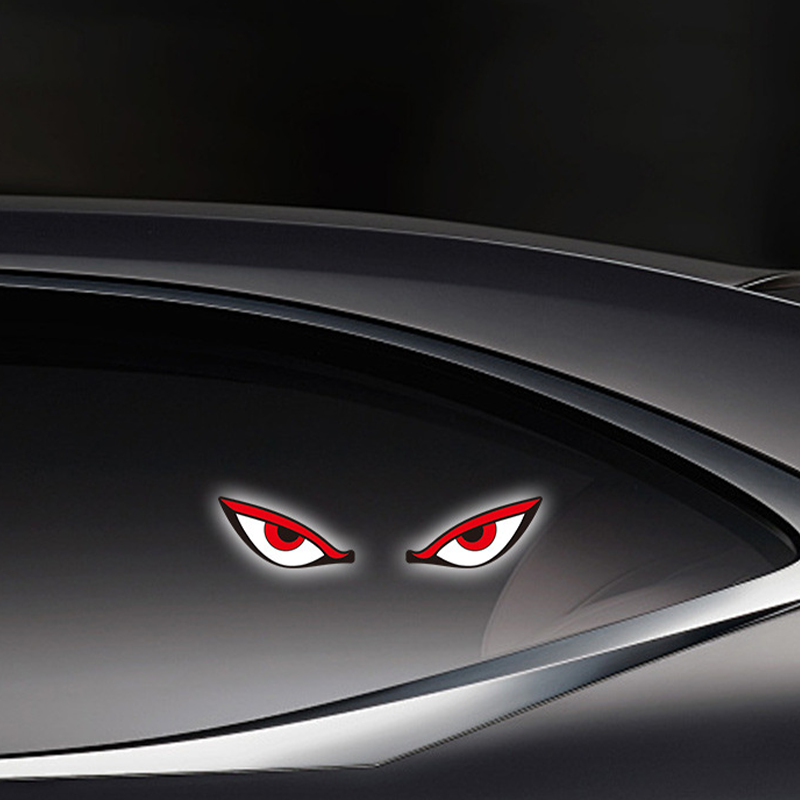 📢📢50% OFF !! ⏰Solar Powered Devil's Eye LED Car Warning Light