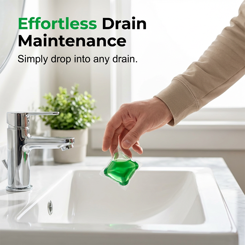 🥳2026 HOT SALE🥳💞50K+ SOLD!🏠💧 50% OFF! Drain Deodorizer Pods – Bio-Enzyme Drain Cleaner & Odour Eliminator. Instant fresh scent, no harsh chemicals. Say goodbye to embarrassing odours. 🚰✅