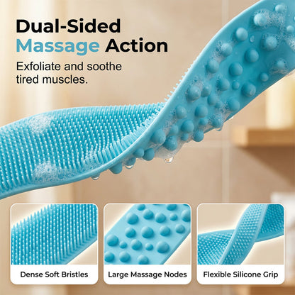 🔥Limited Time Promotion 🔥Dual-Sided Silicone Back Scrubber